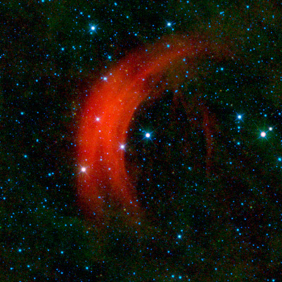 alpha Cam speeds thru the interstellar medium